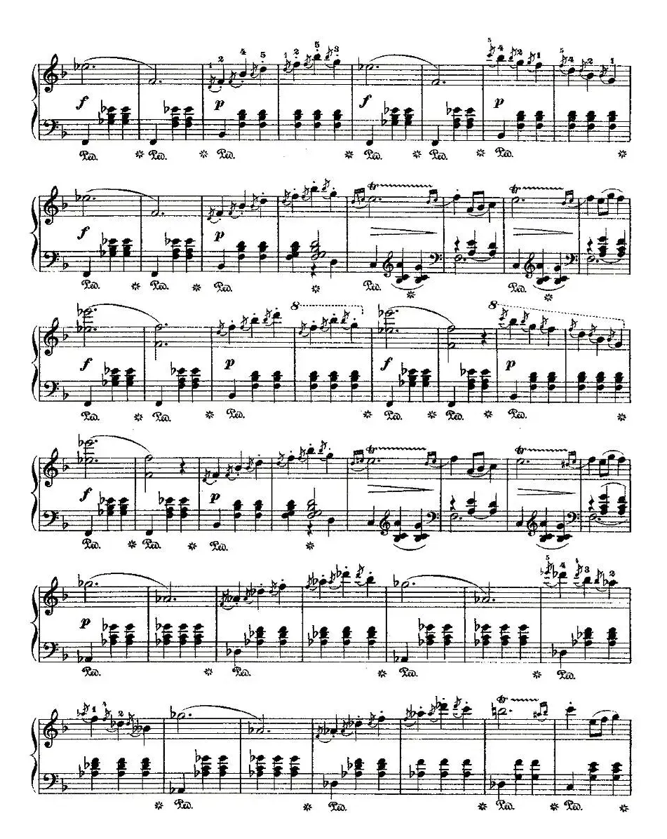 valse brillante，Op.34, No.3