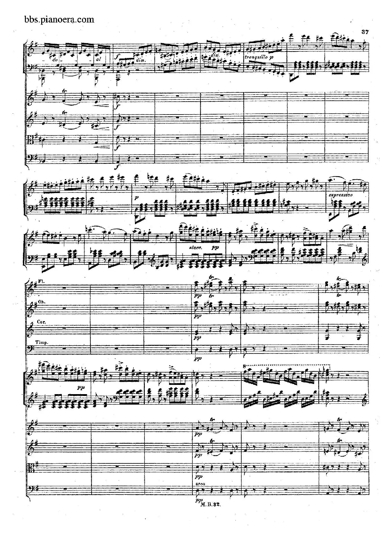 Piano Concerto No.1 in g Minor Op.25（g小调第一钢琴协奏曲·总谱）