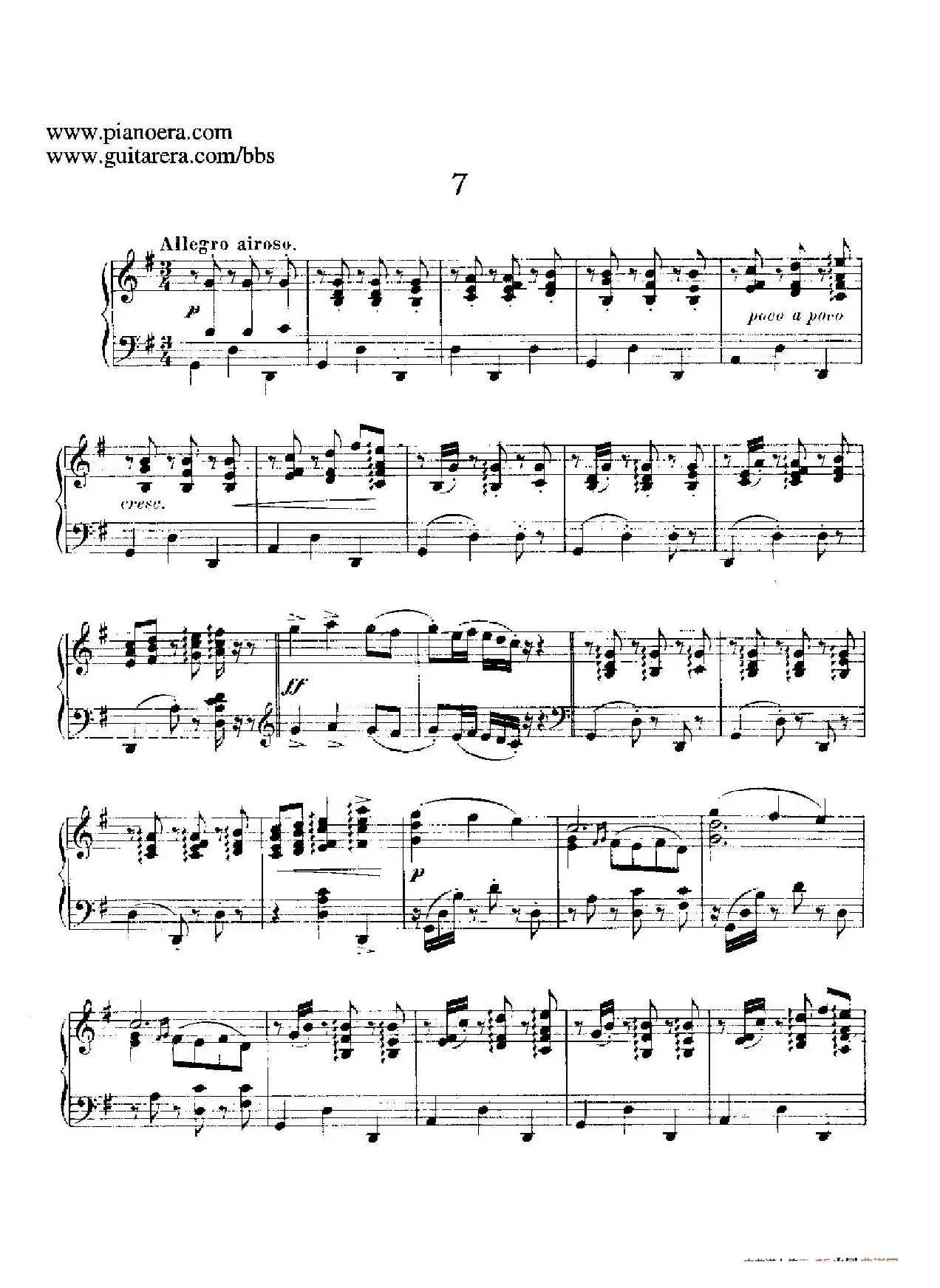 12 Spanish Danses Op.37（12首西班牙舞曲·7）