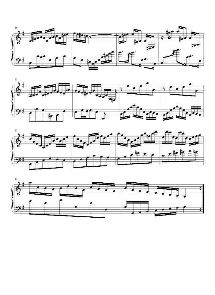 Goldberg Variations 1（哥德堡变奏曲）