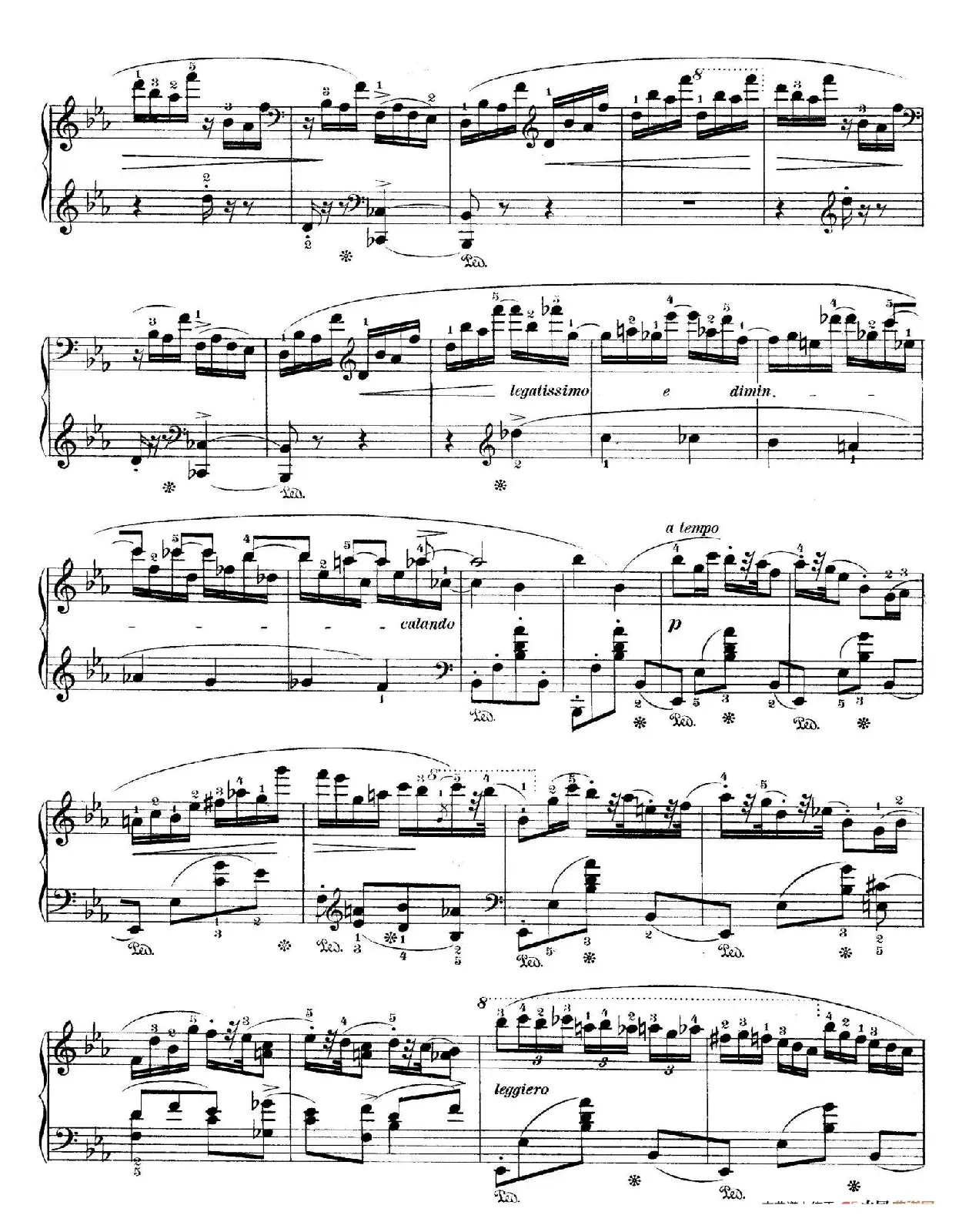 Rondo in E flat Major Op.16（降E大调回旋曲）