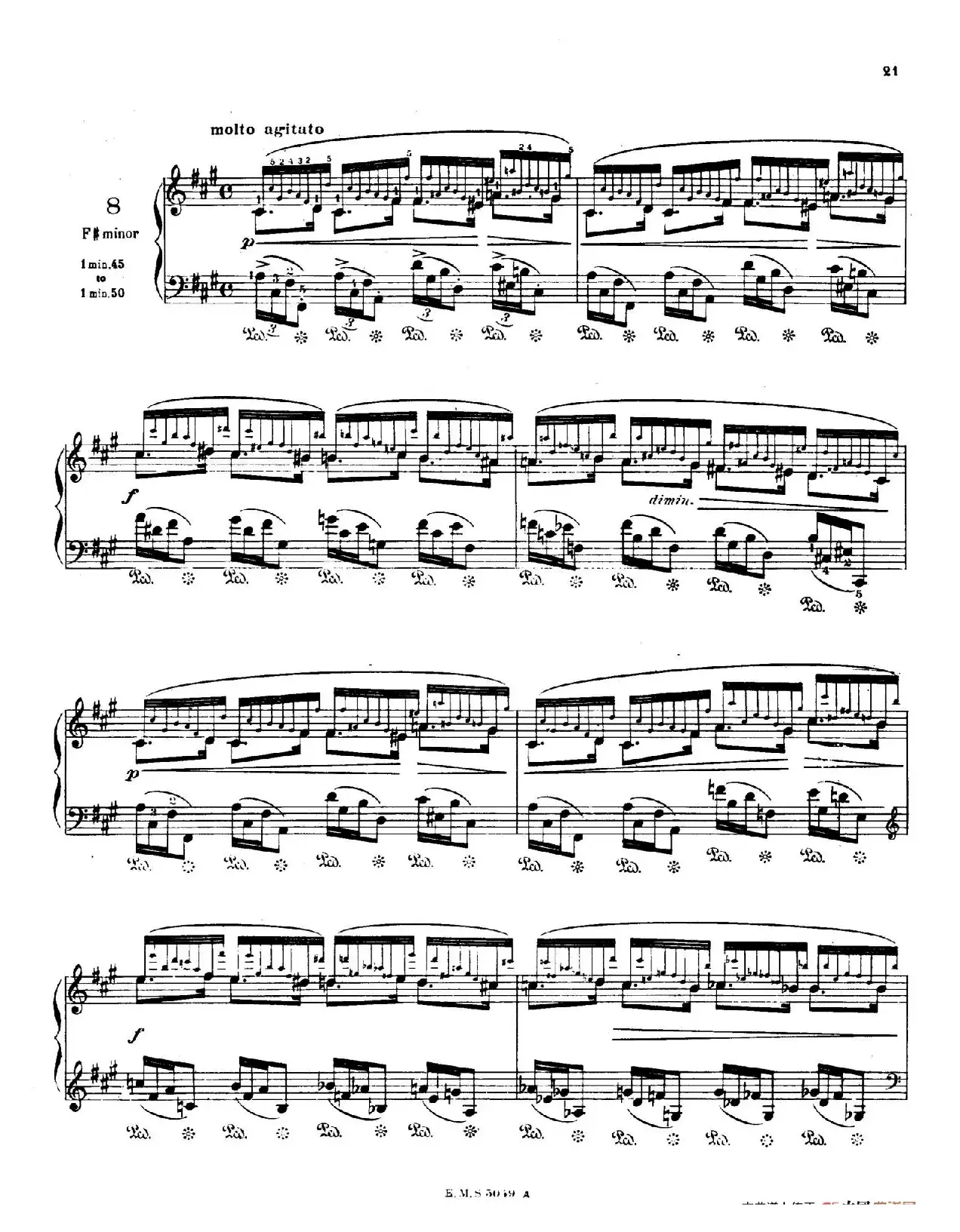 Preludes Op.28（24首前奏曲·8）