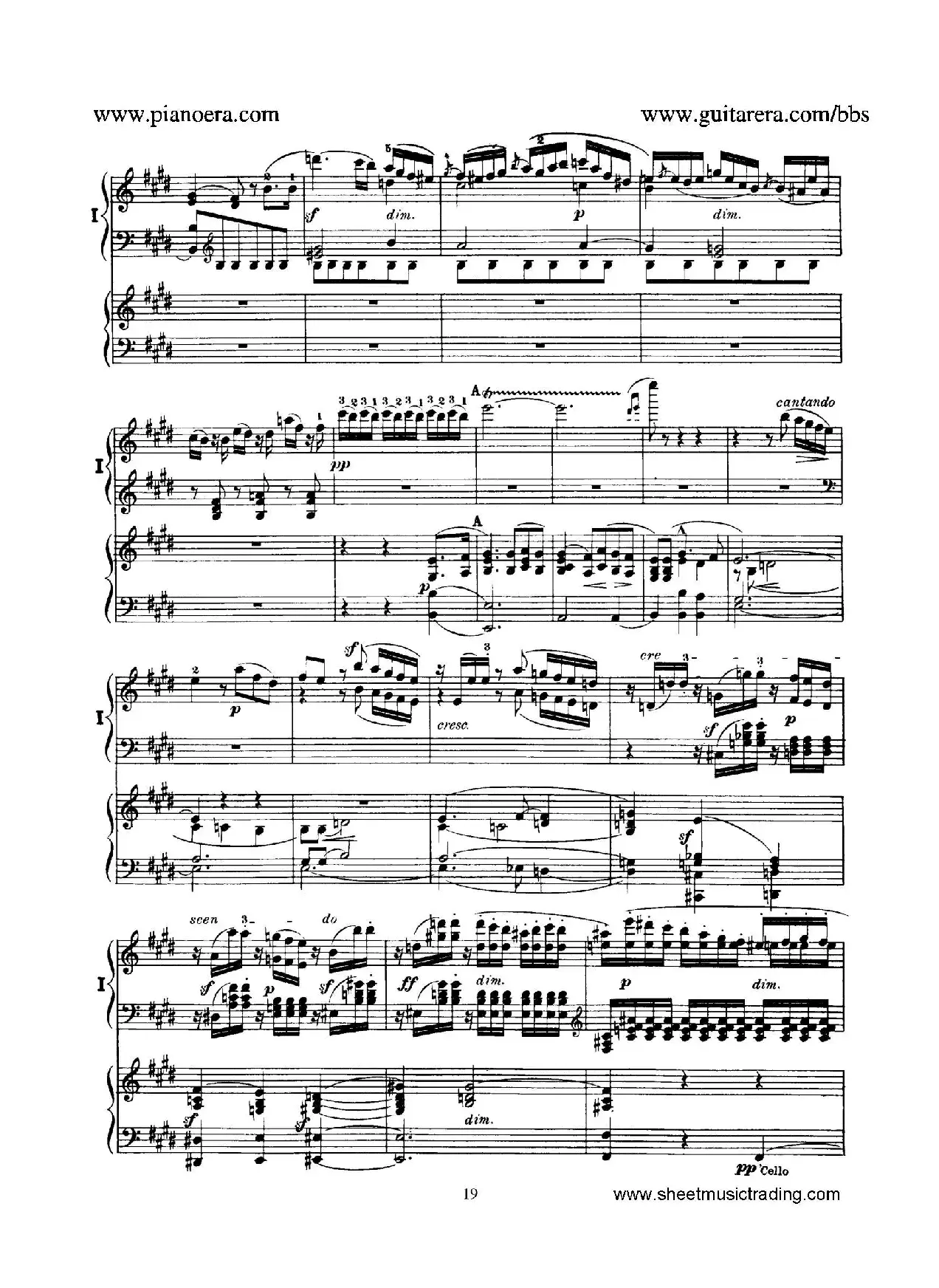 Piano Concerto No.1 in g Minor Op.25（g小调第一钢琴协奏曲·双钢琴）