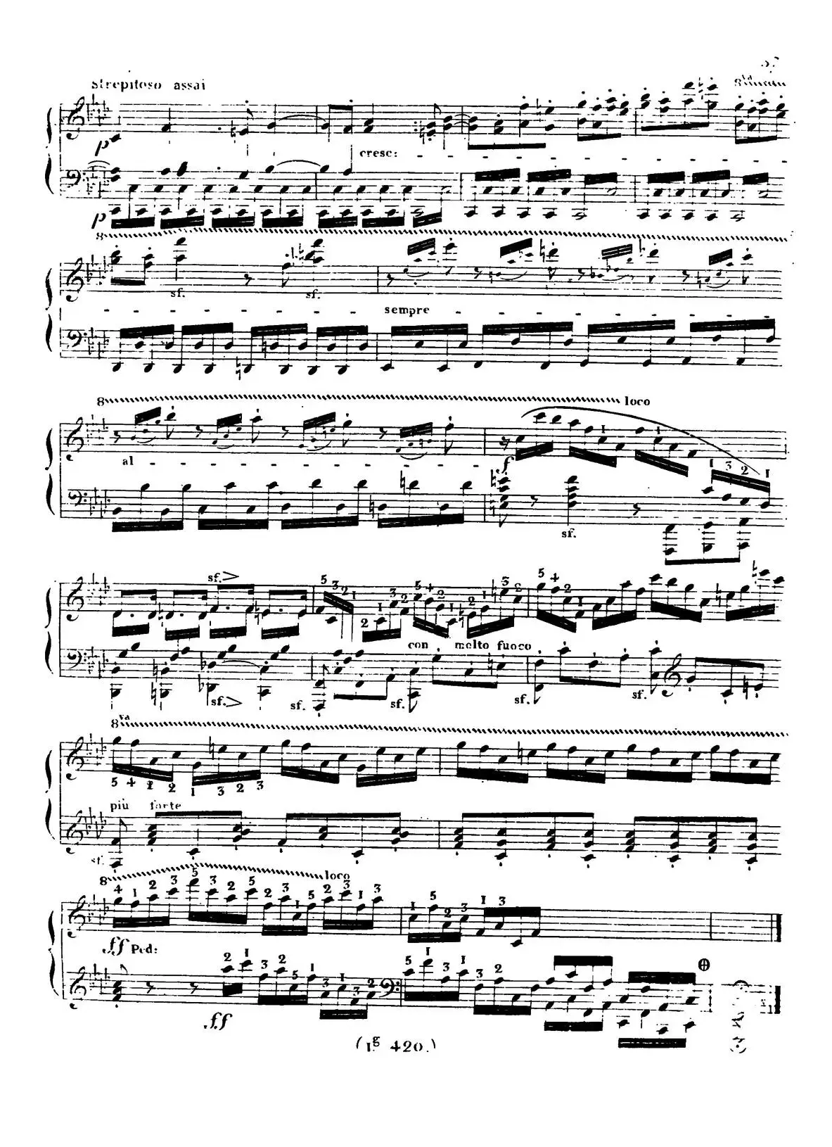 24 Exercices et Preludes Op.21（24首前奏练习曲·20）