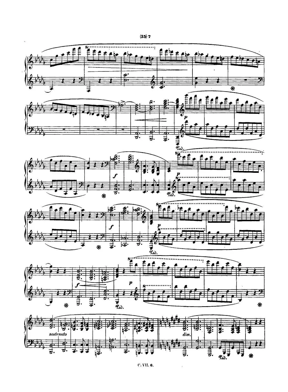 肖邦 钢琴谐谑曲 Chopin Scherzo（No.3 升c小调，Op.39）