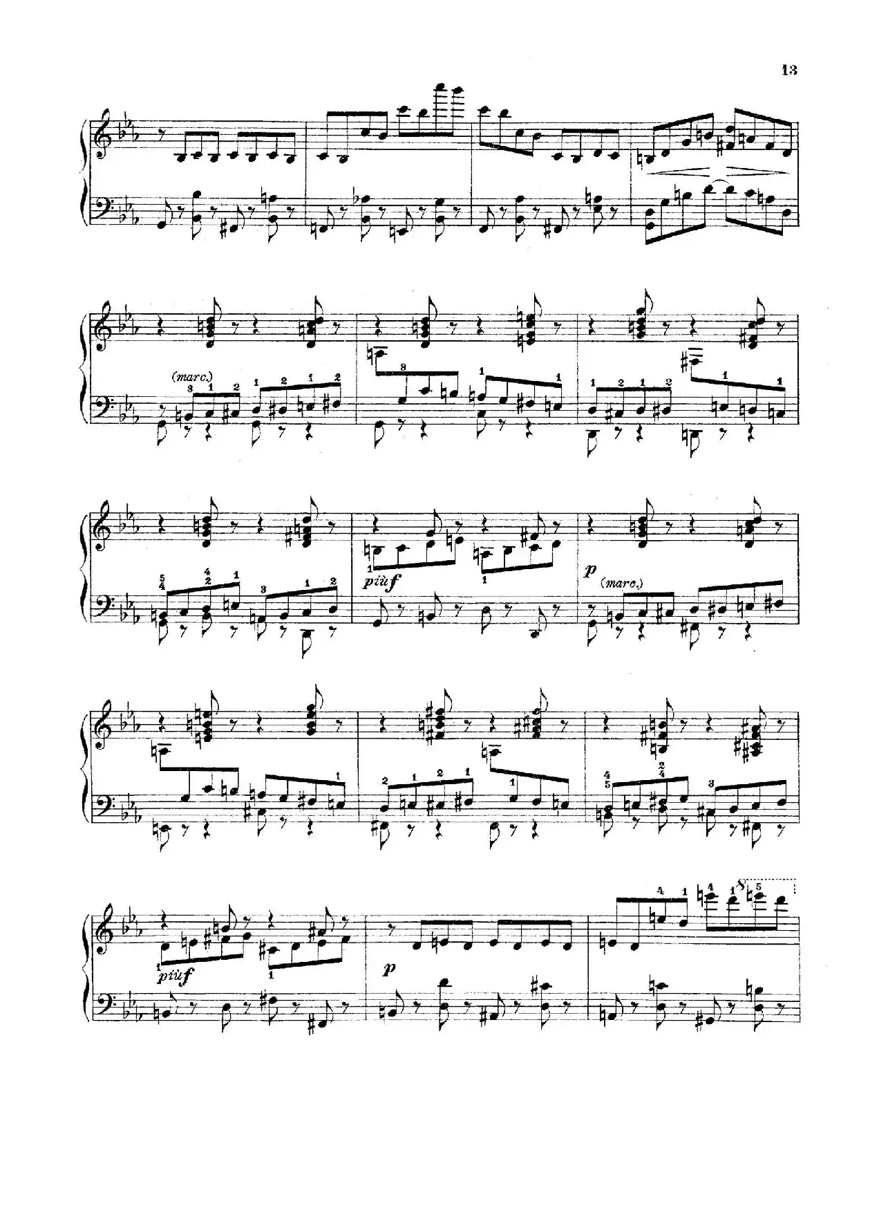 Die Jongleurin Op.52 No.4（女丑角）