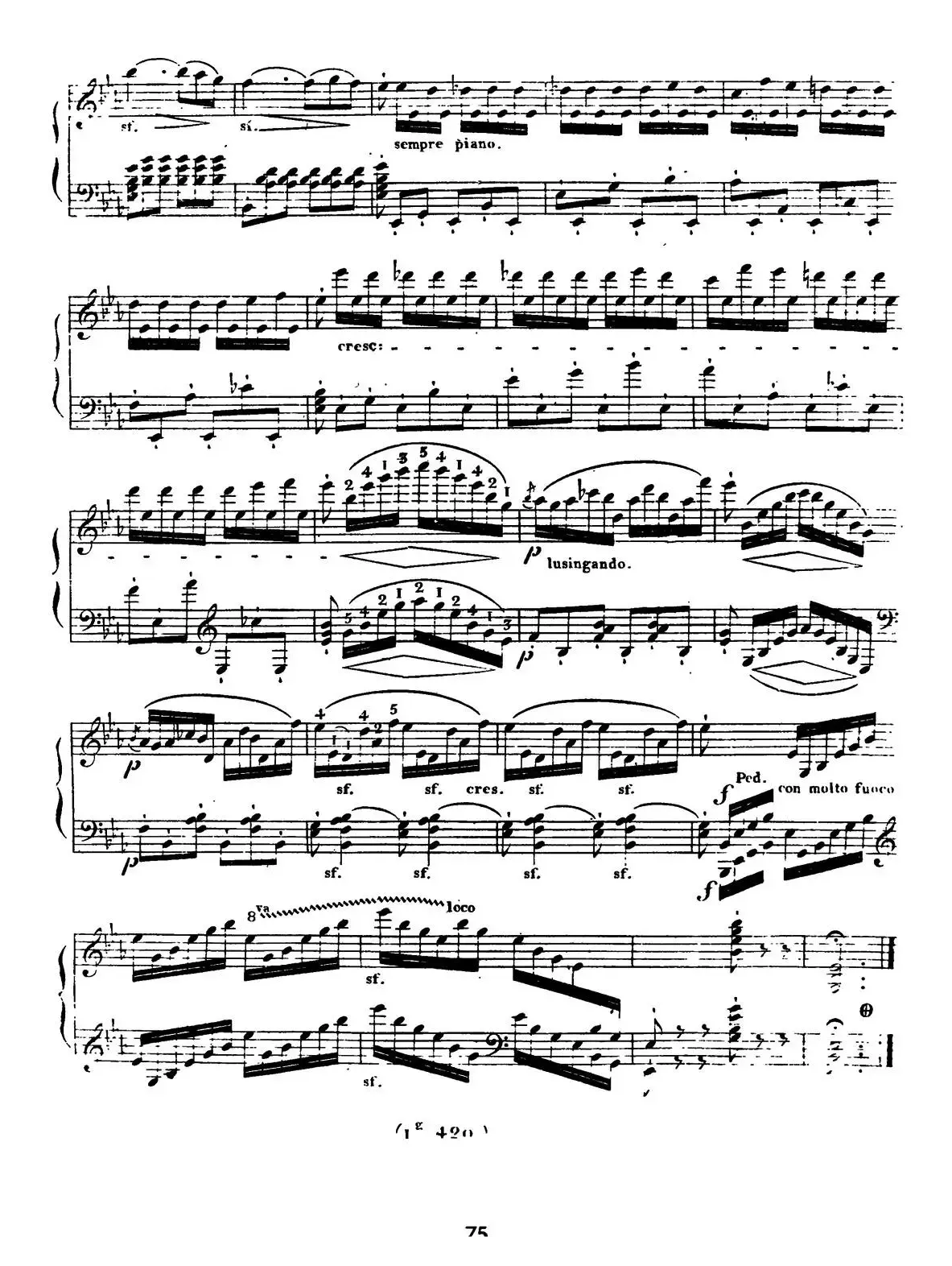 24 Exercices et Preludes Op.21（24首前奏练习曲·5）