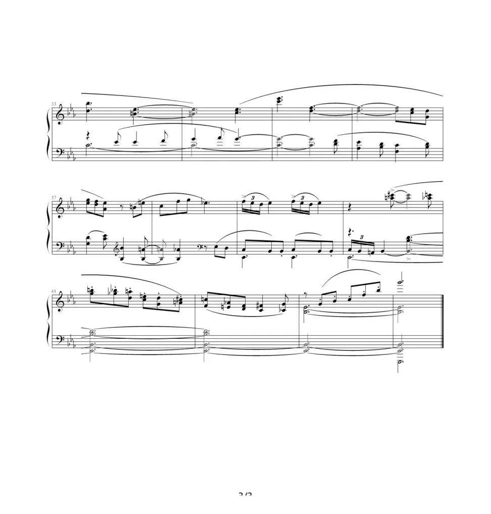 肖斯塔科维奇—前奏曲（19）：降E大调