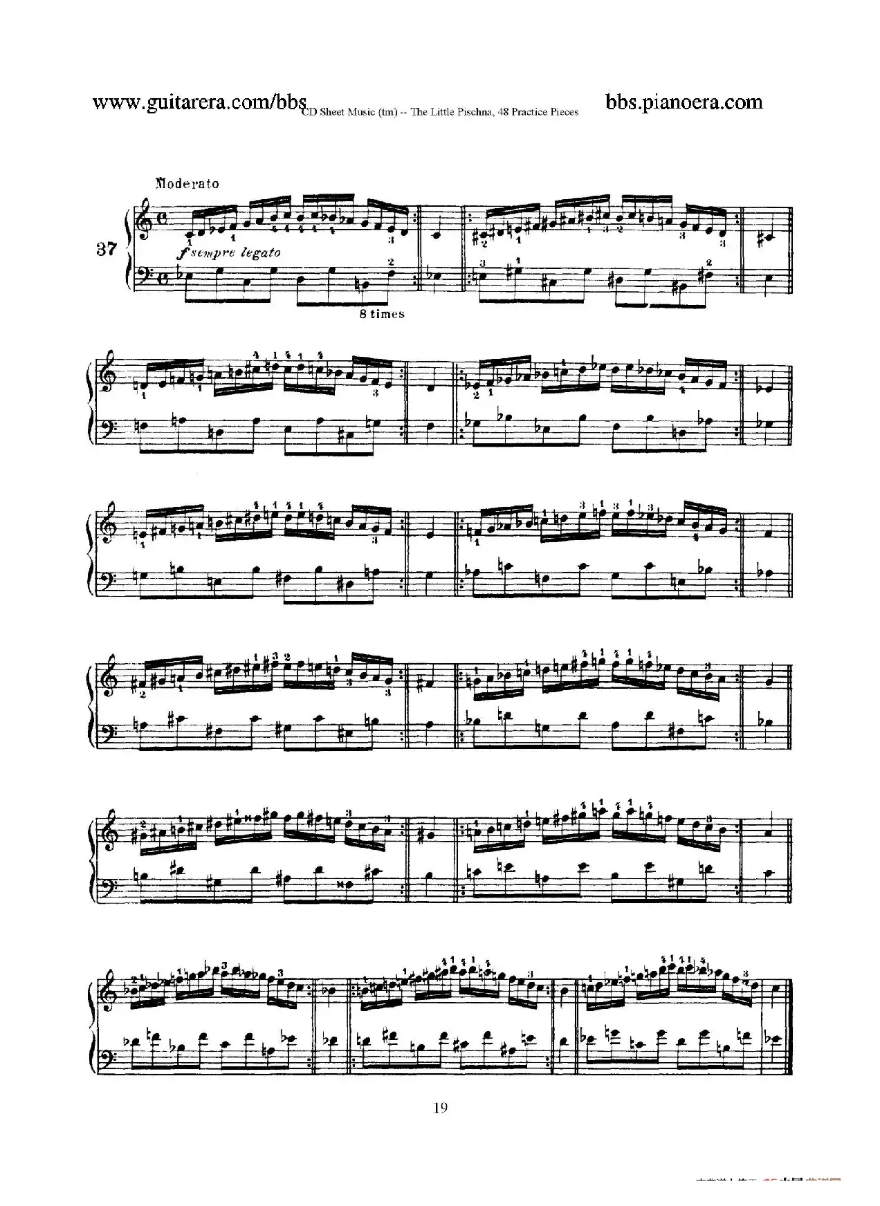 48 Practice Pieces（四十八首钢琴练习曲）