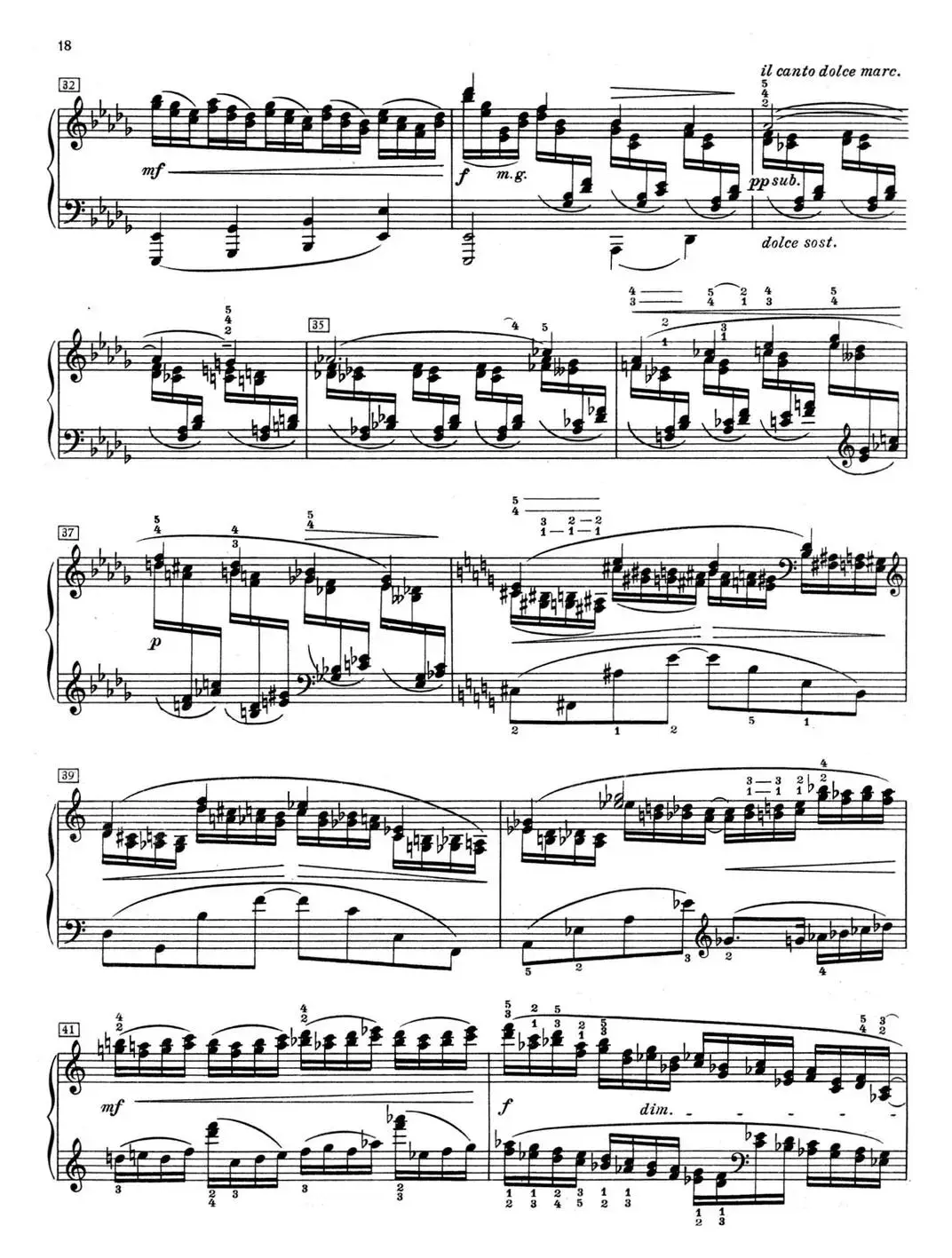 德彪西12首钢琴练习曲（2 三度练习v1.0 tierces）