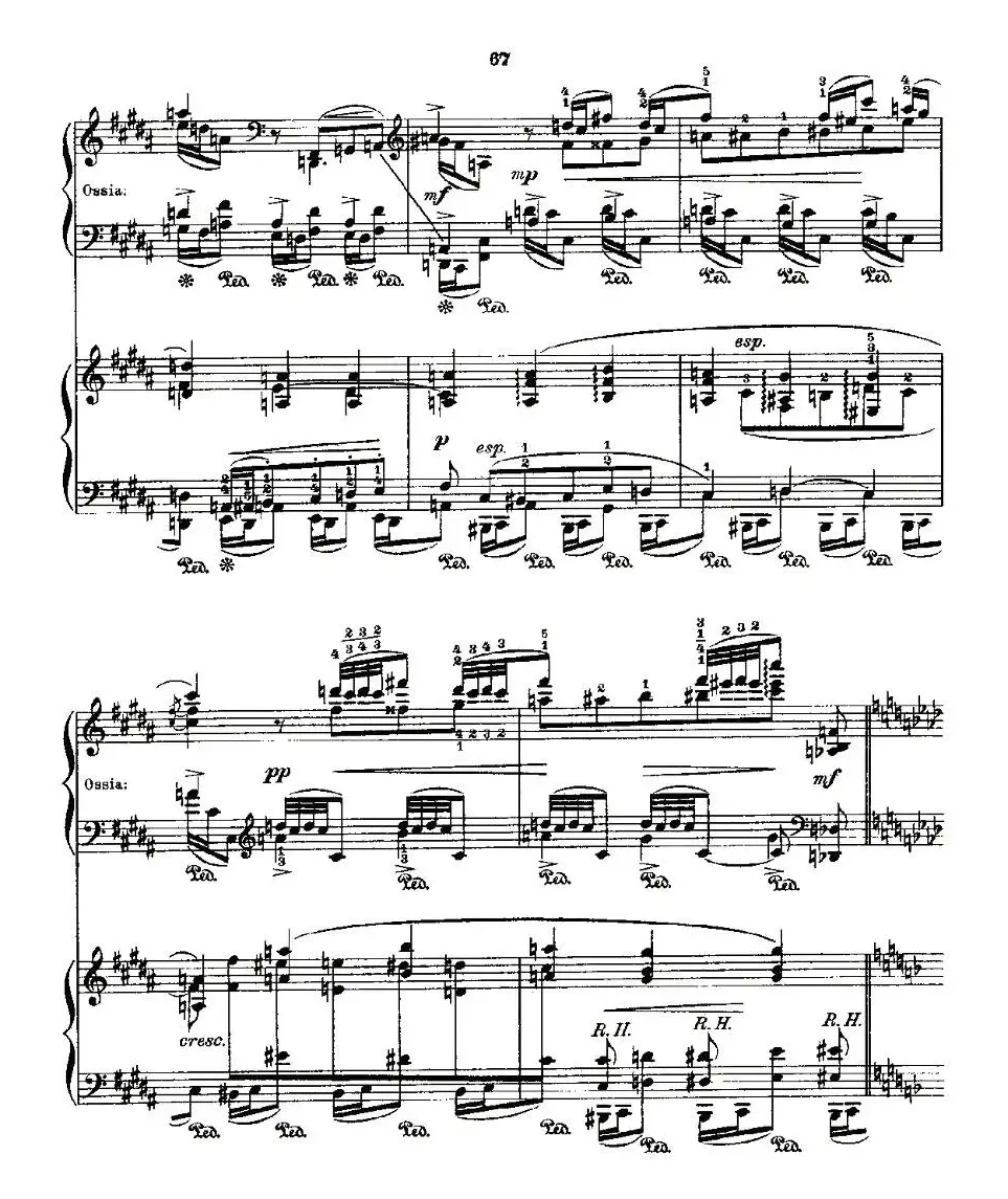 肖邦《练习曲》Fr.Chopin Op.25 No3-1