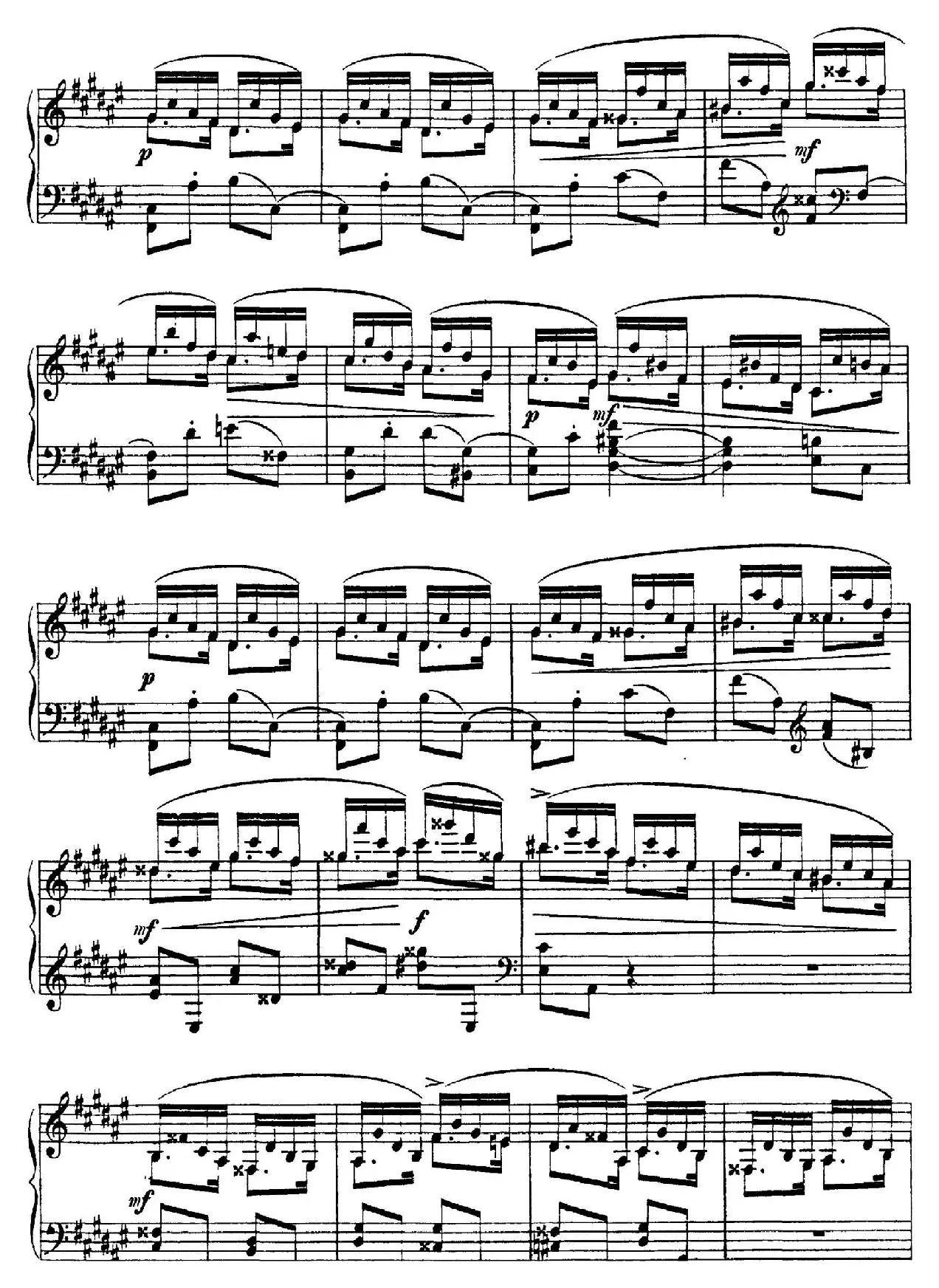 Quatre Etudes Op.41 Op.2（4首练习曲·2）