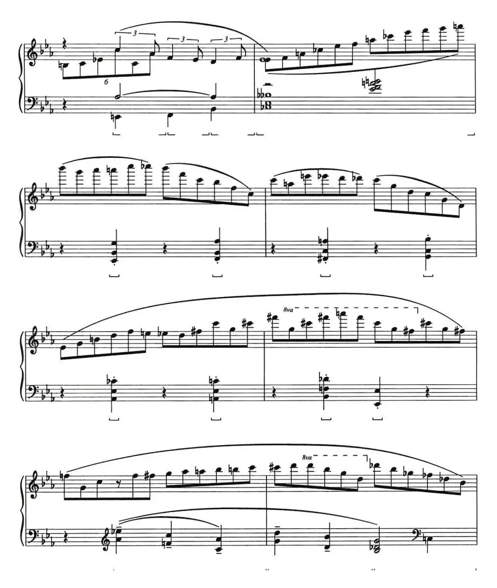 Etude 1.Liza（乔治·格什温练习曲·1、莉萨）