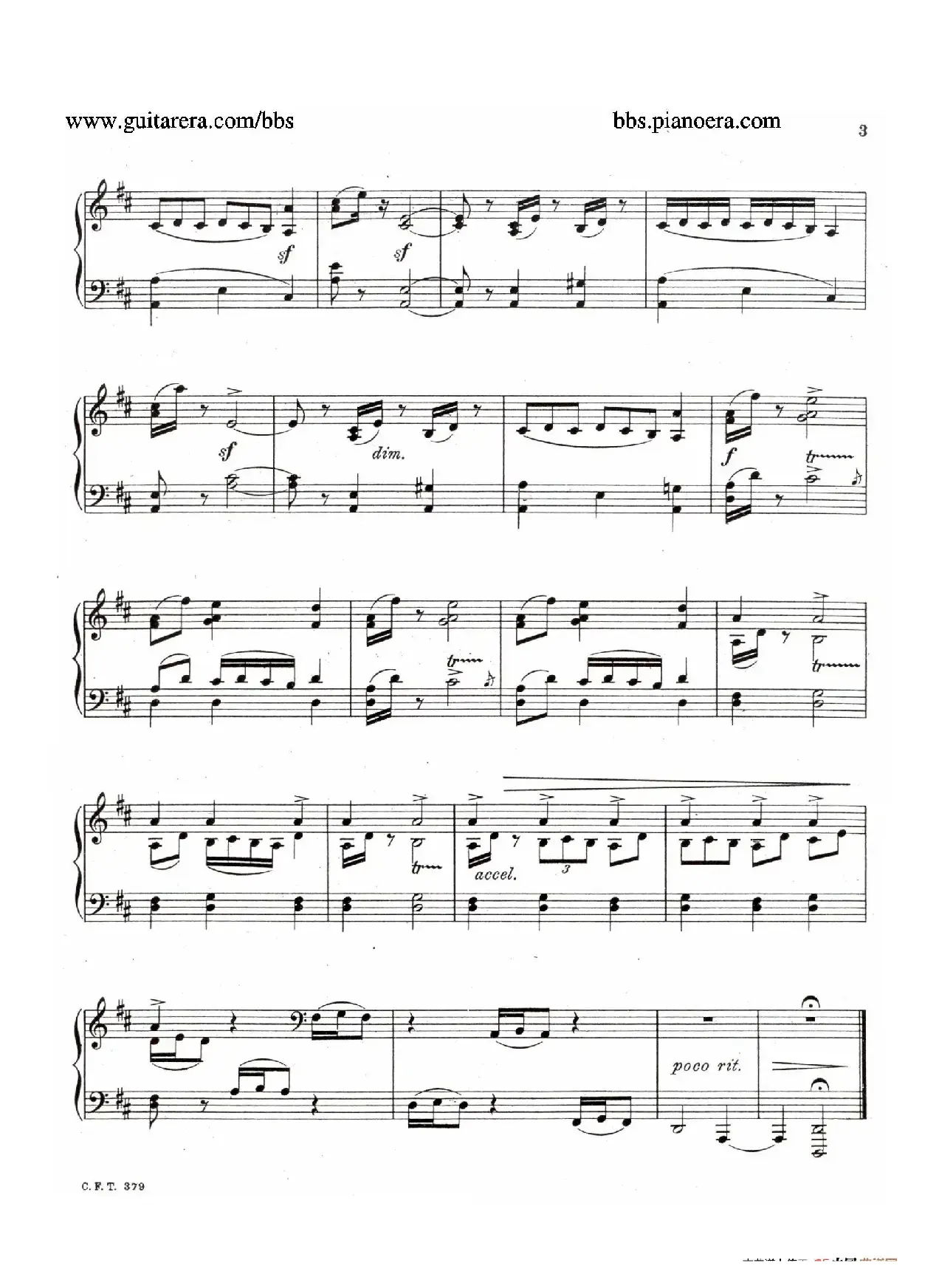 Eight Preludes Op.30（8首前奏曲 5. D大调）