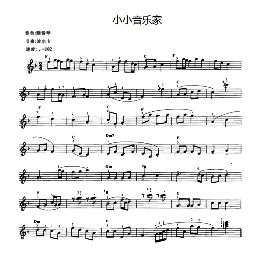 小小音乐家