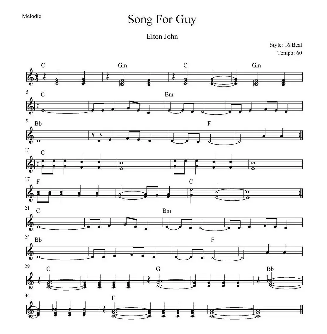 Song for Guy