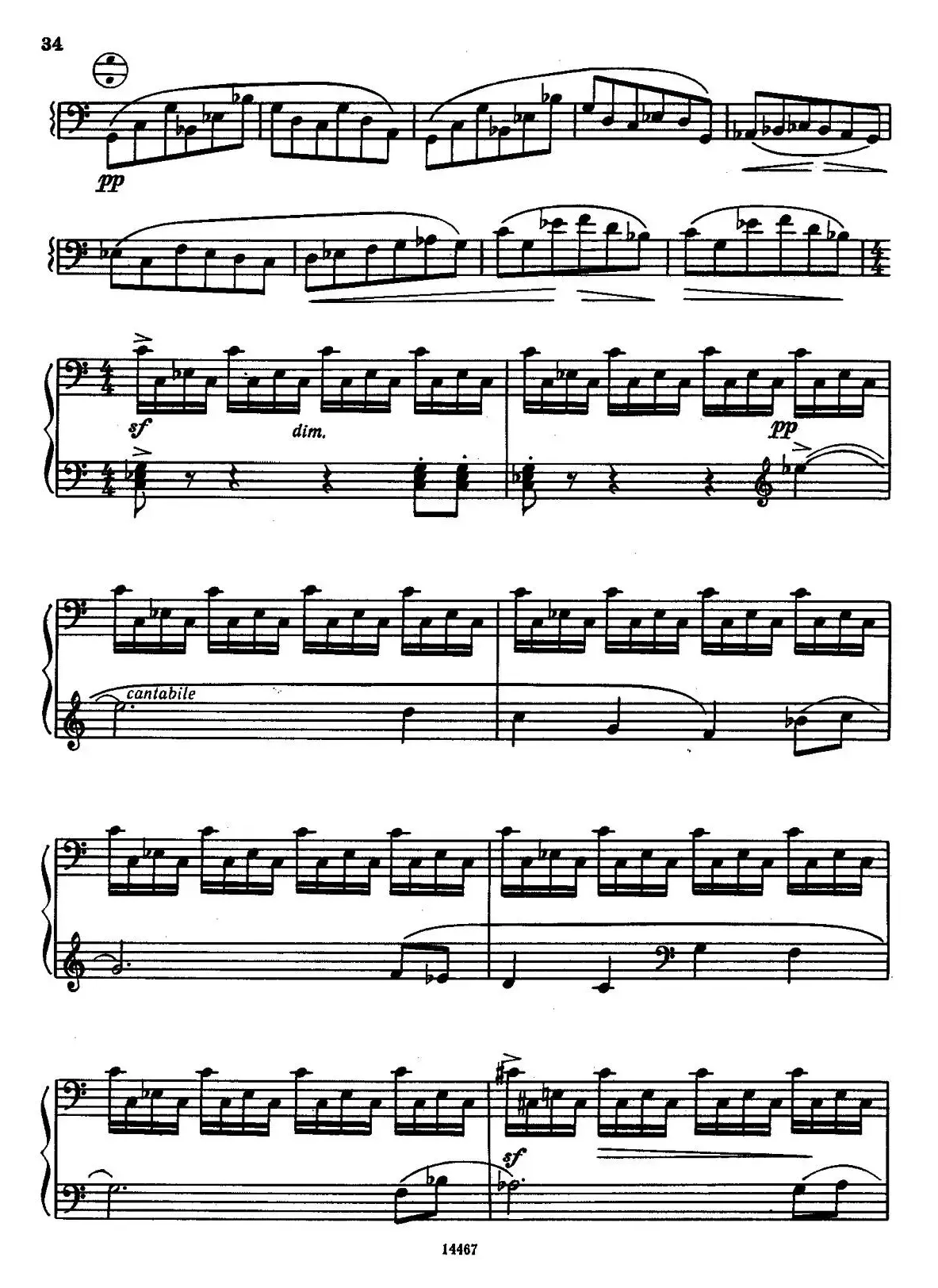 Sonate No.3（奏鸣曲三号）（第四乐章）