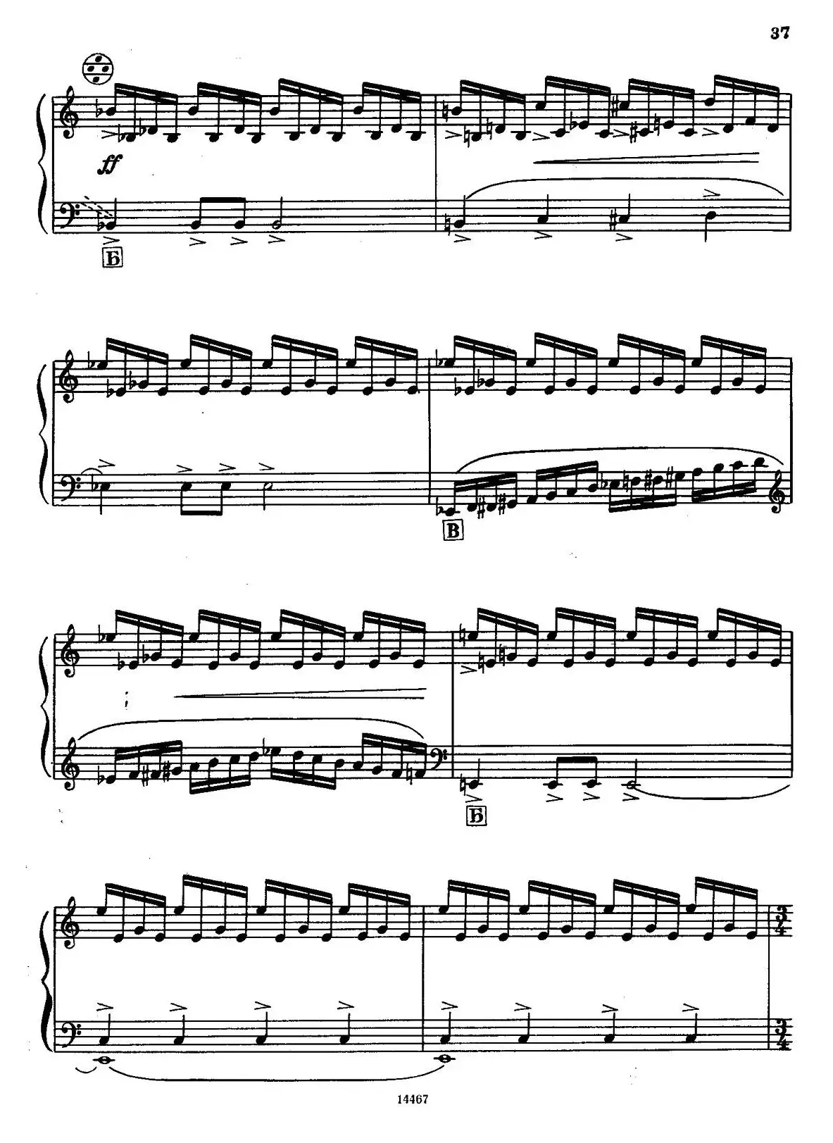 Sonate No.3（奏鸣曲三号）（第四乐章）