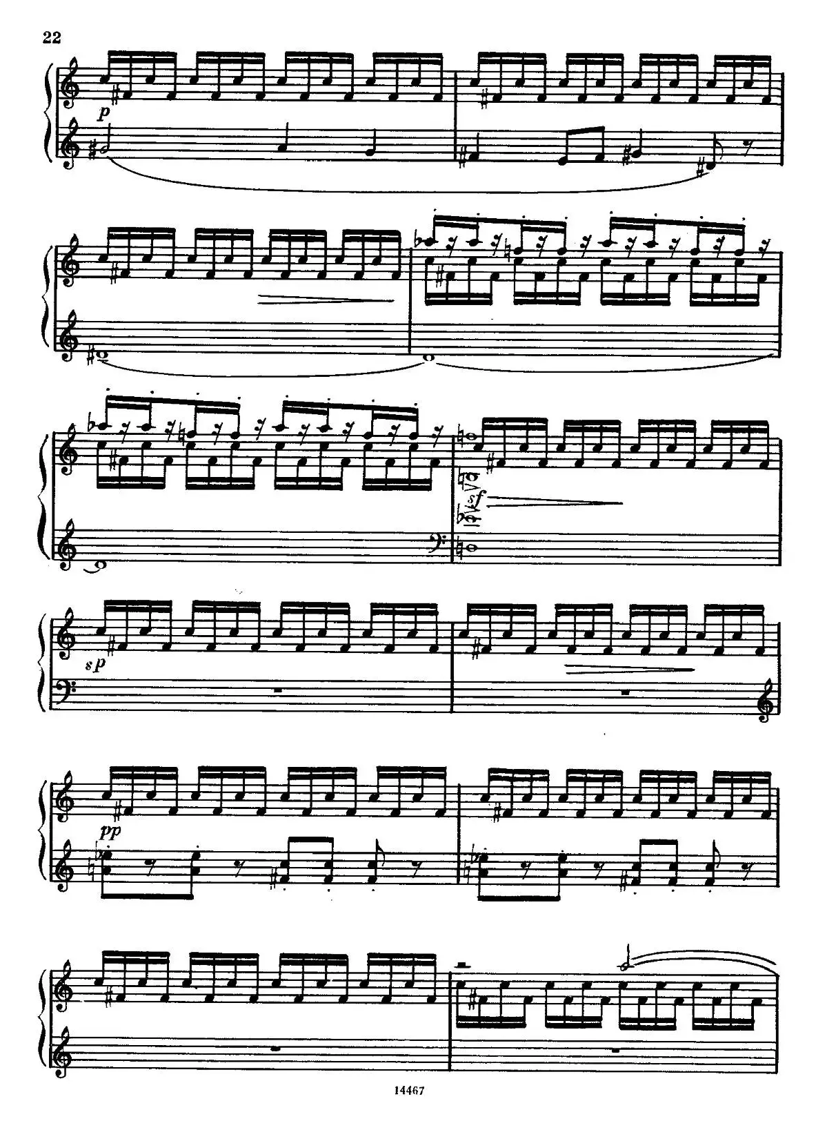 Sonate No.3（奏鸣曲三号）（第二乐章）