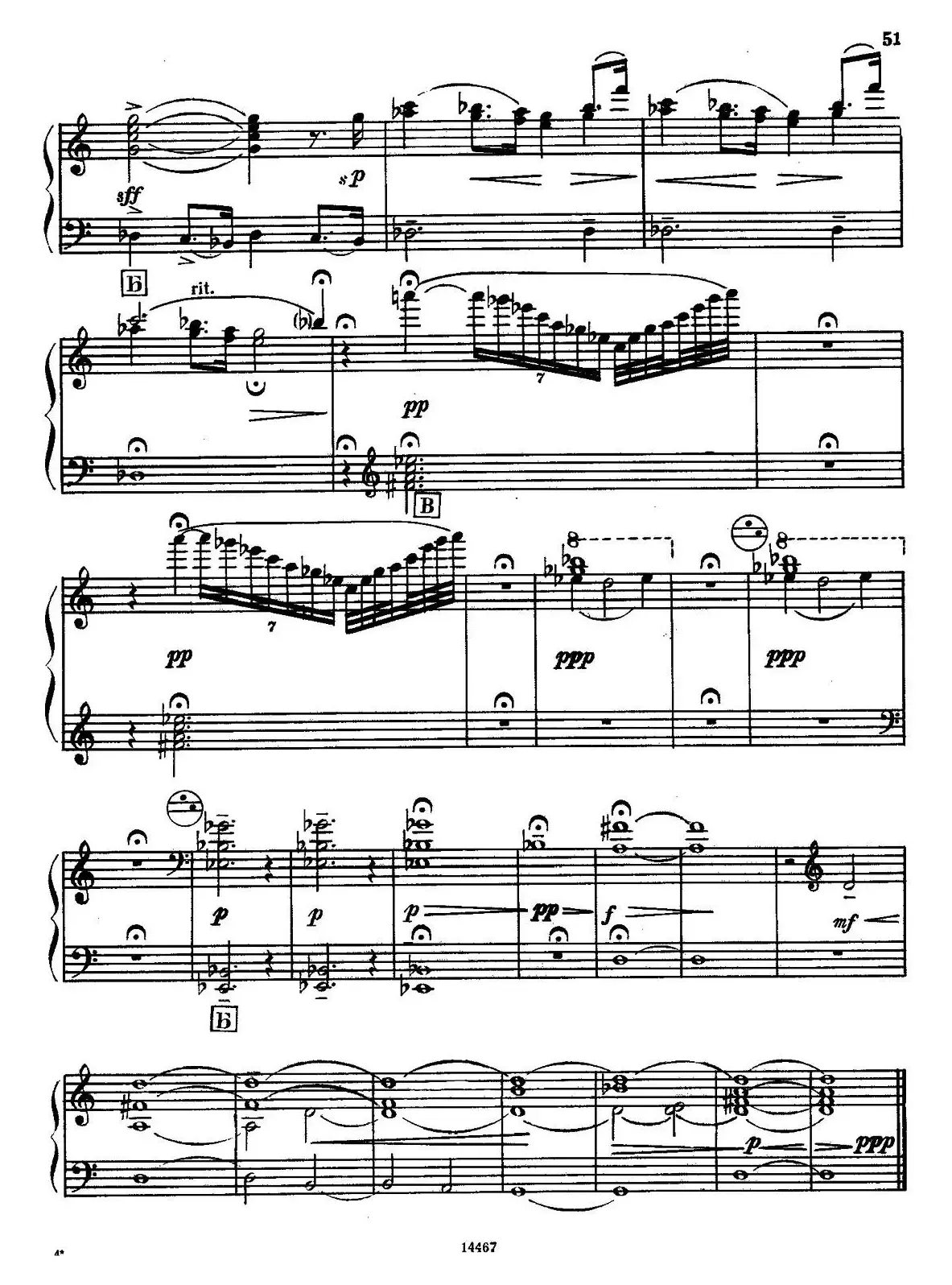 Sonate No.3（奏鸣曲三号）（第四乐章）