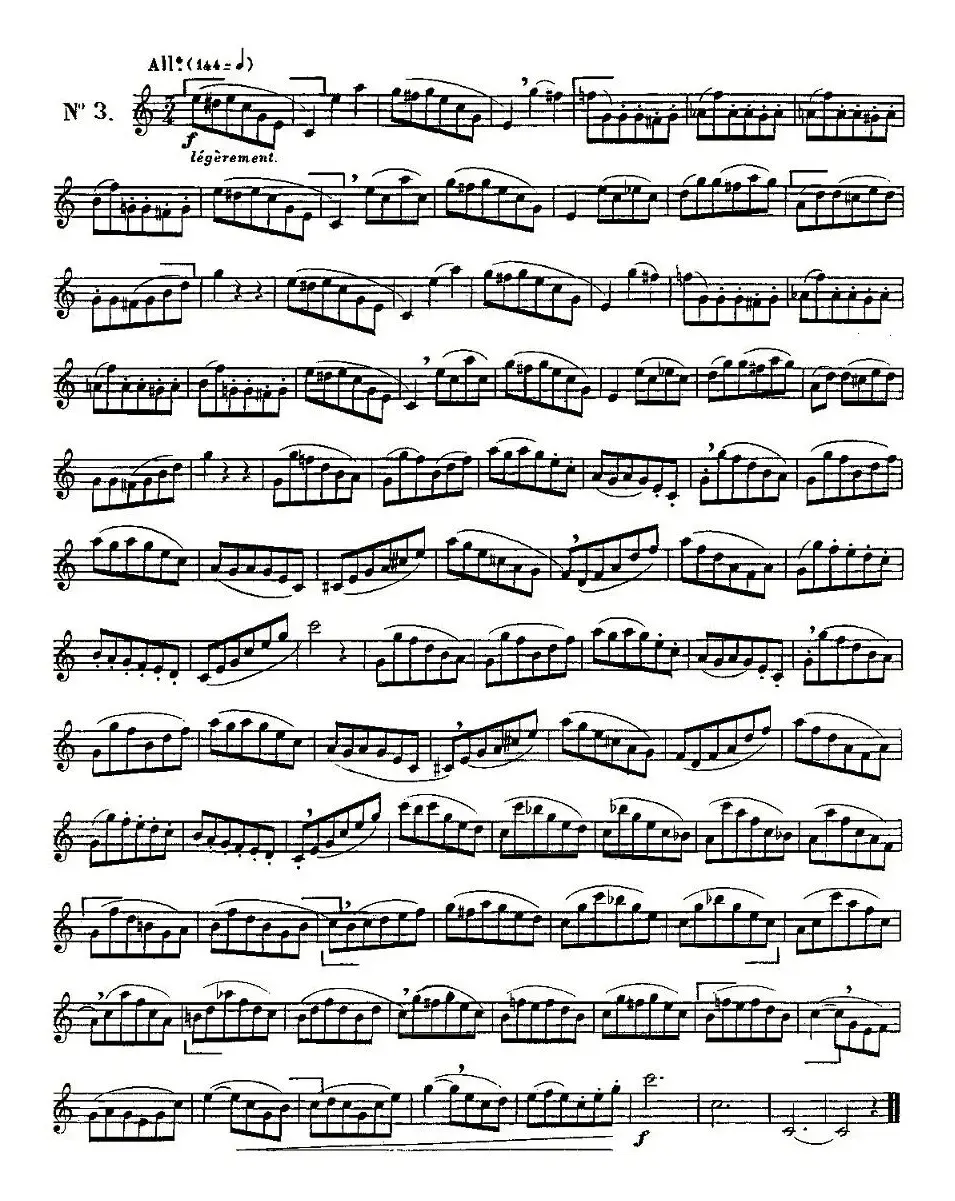 Klose Etudes Chantantes Pour Saxophone（KLOSE的15首练习曲集）