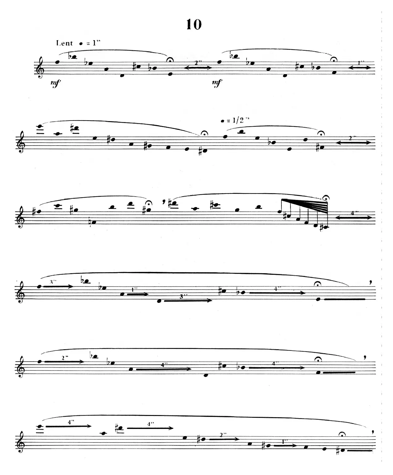 15首现代派练习曲（10）