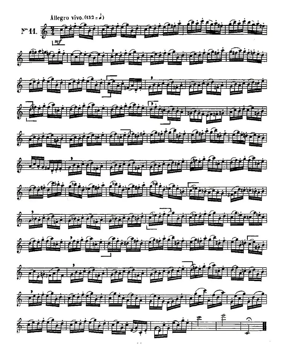 Klose Etudes Chantantes Pour Saxophone（KLOSE的15首练习曲集）