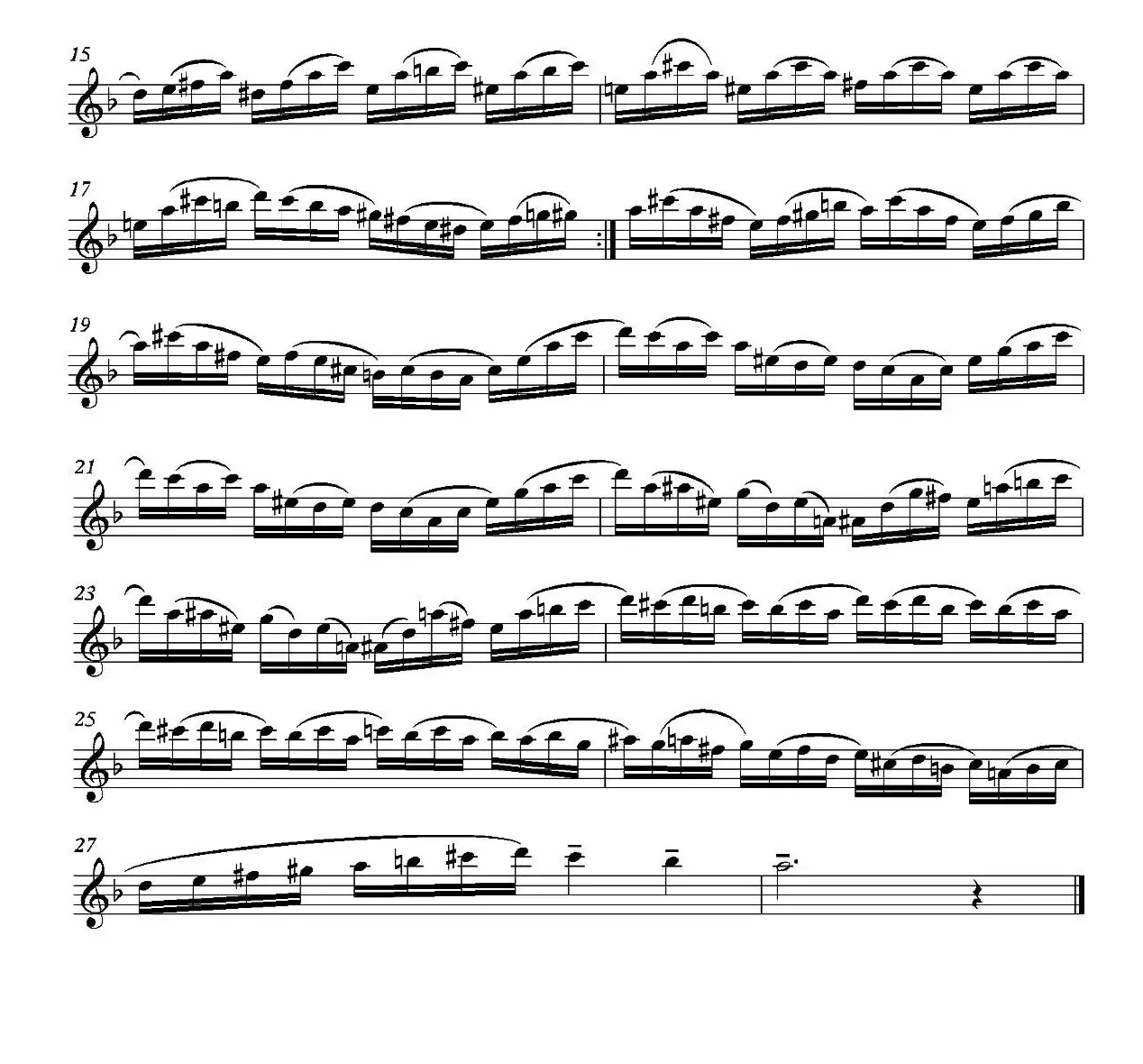 中级练习曲15首 Op76（14）