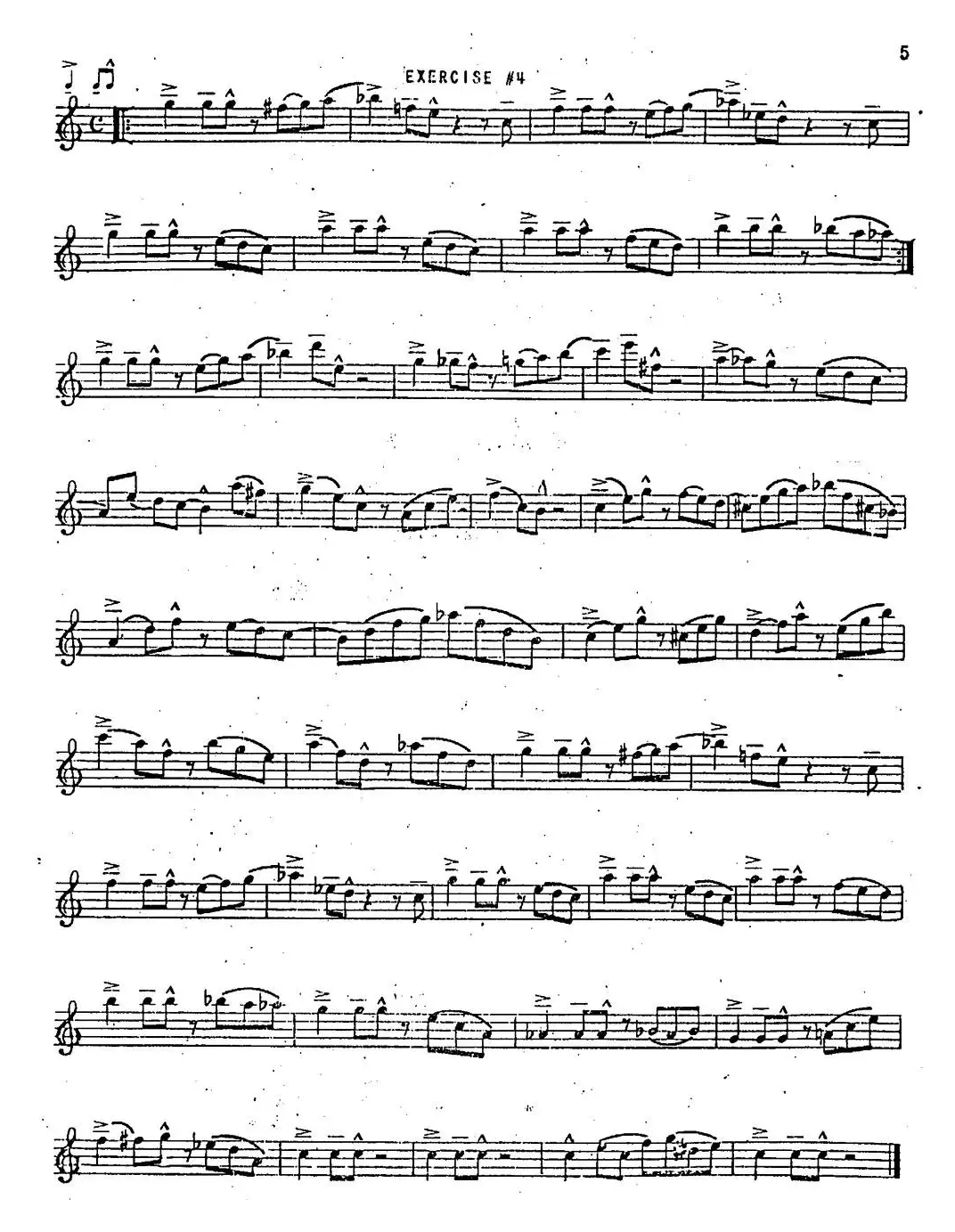 Intermediate Jazz Conception by Lennie Niehaus（20 Jazz Exercises）