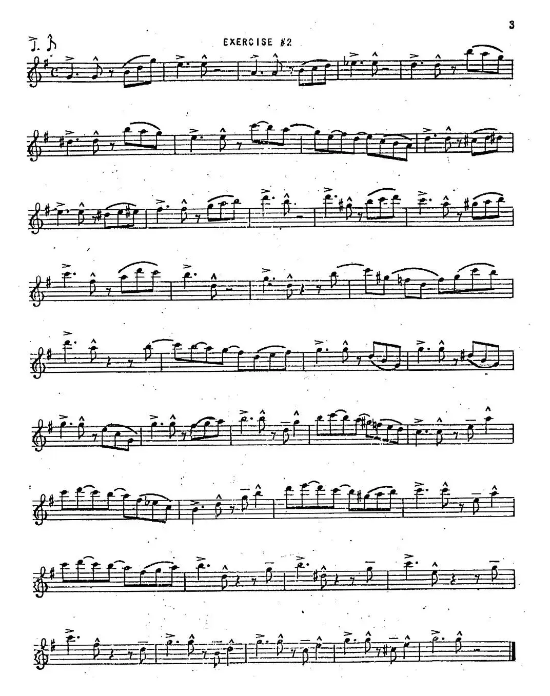 Intermediate Jazz Conception by Lennie Niehaus（20 Jazz Exercises）