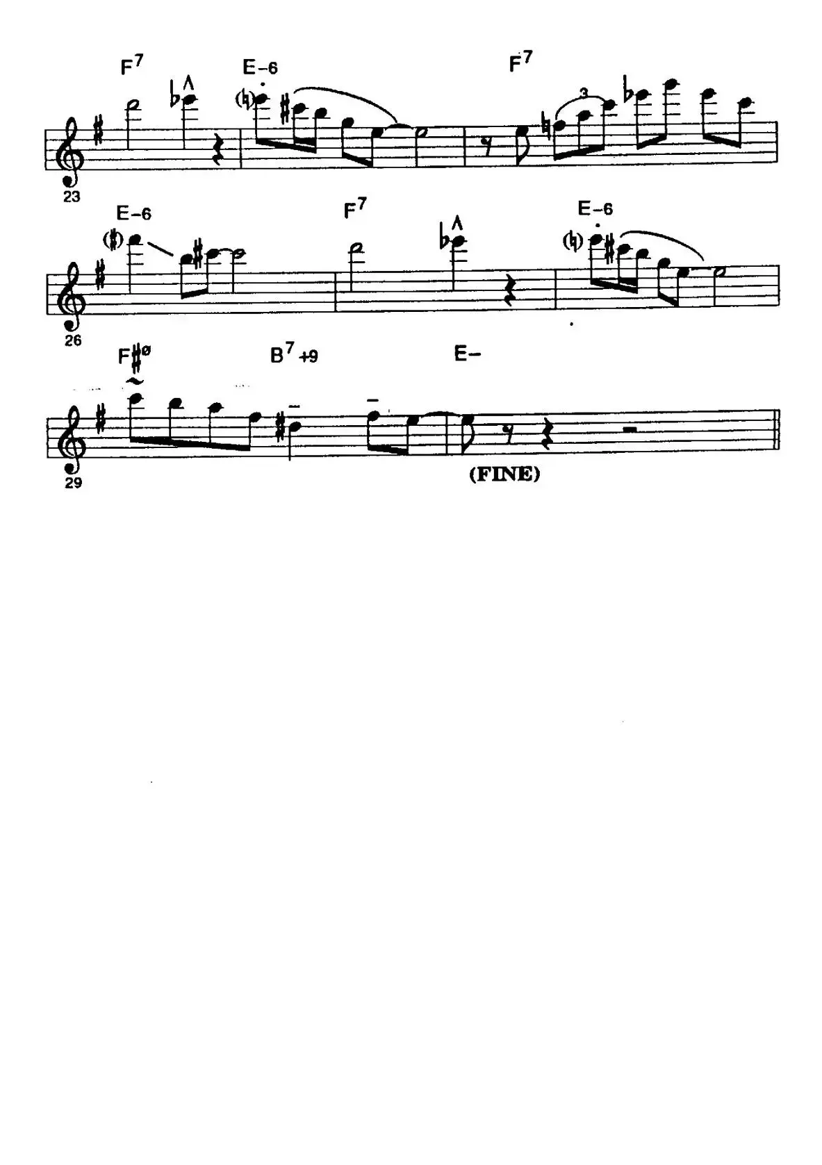 ETUDE No.3（高音萨克斯超吹练习曲）