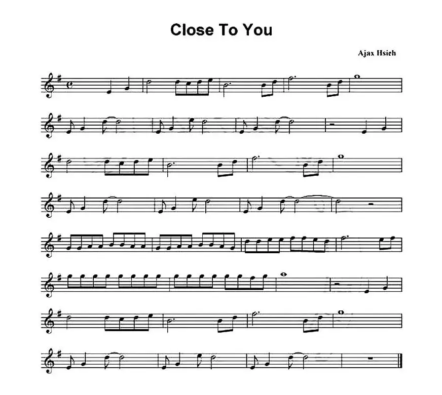 Close To You