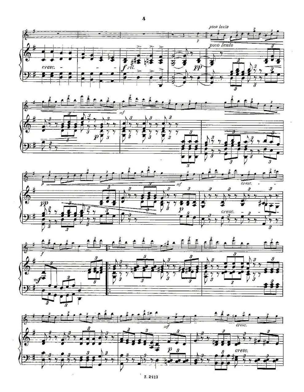 Solovortrag fur junge Flotenspieler.Op.47（长笛+钢琴伴奏）