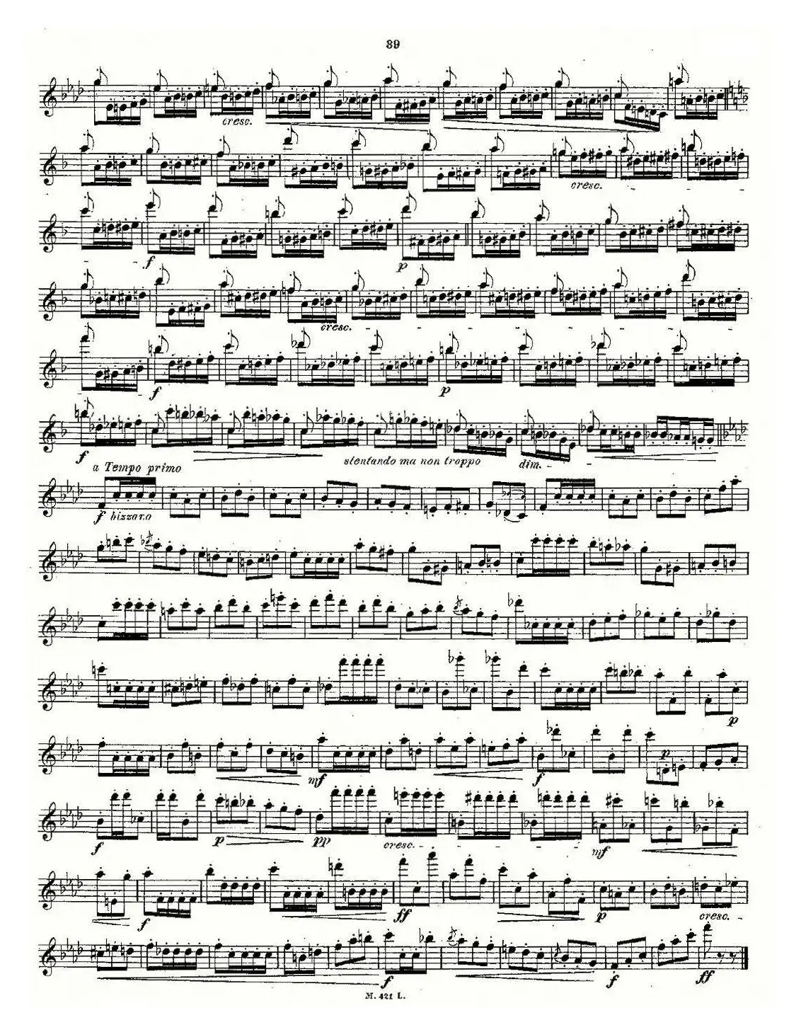 24首长笛练习曲 Op.15 之16—20