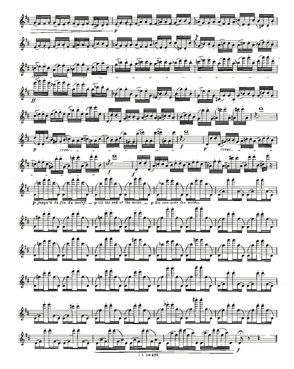 基于维尼亚夫斯基练习曲的10首长笛练习曲之8（Moyse - 10 Studies After Wieniawski）
