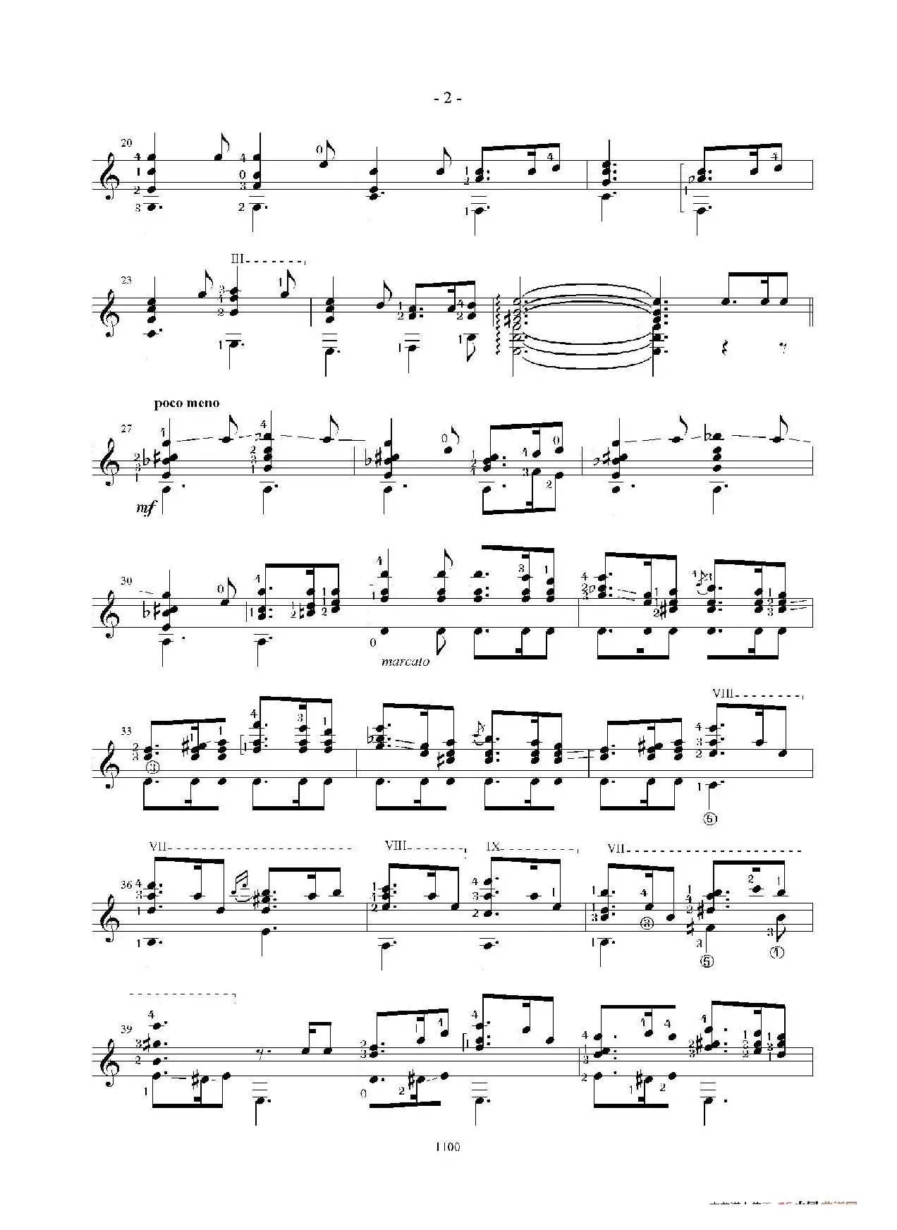 Op.47 Nr.2 Suite Espanola(Canaluna)（古典吉他）