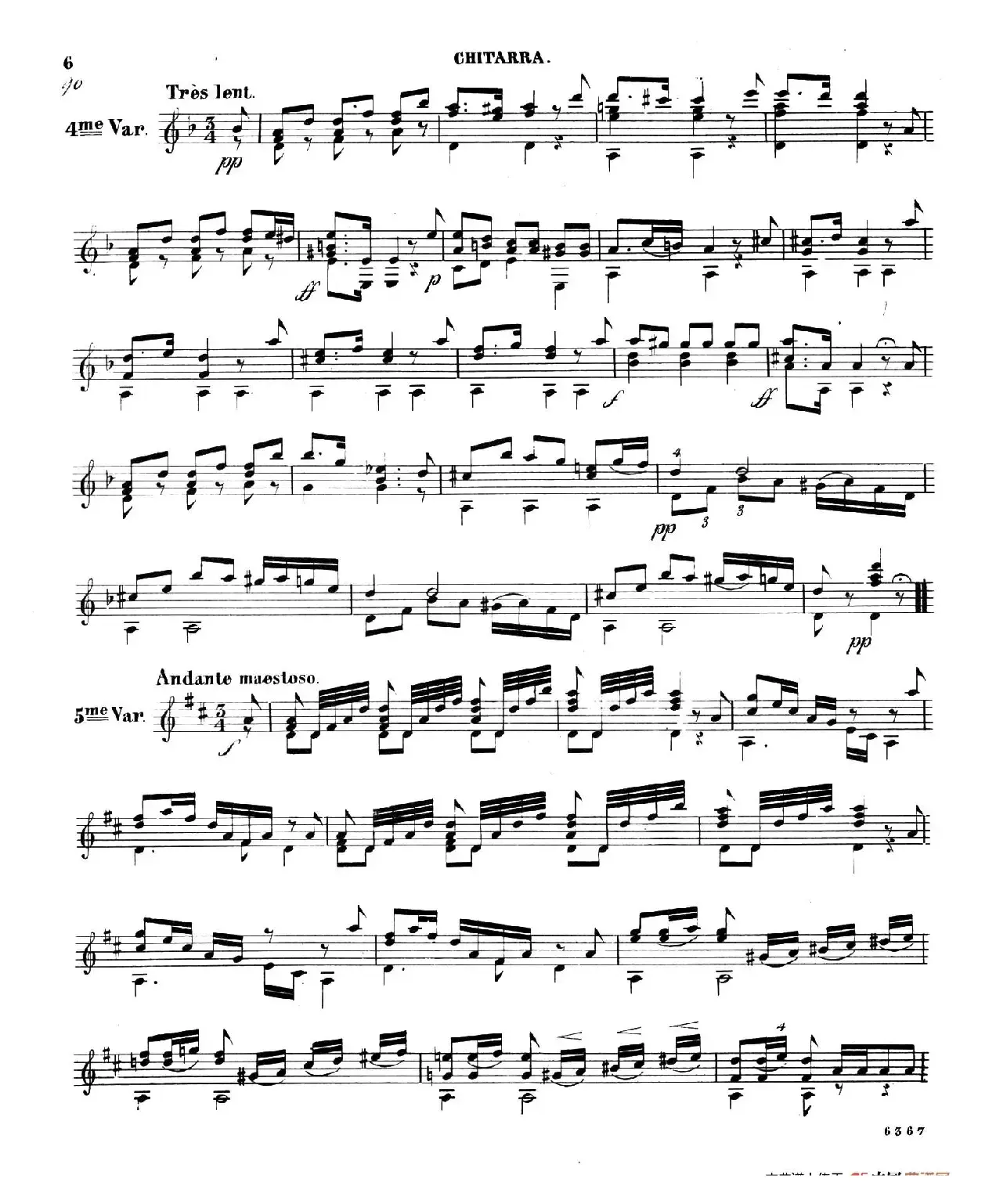 Carulli Op.364（古典吉他）