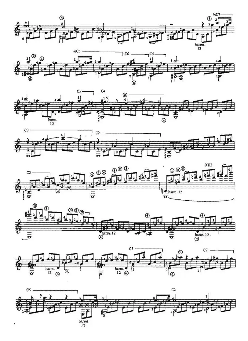 Adagio from SonataOp.27No.2（古典吉他）