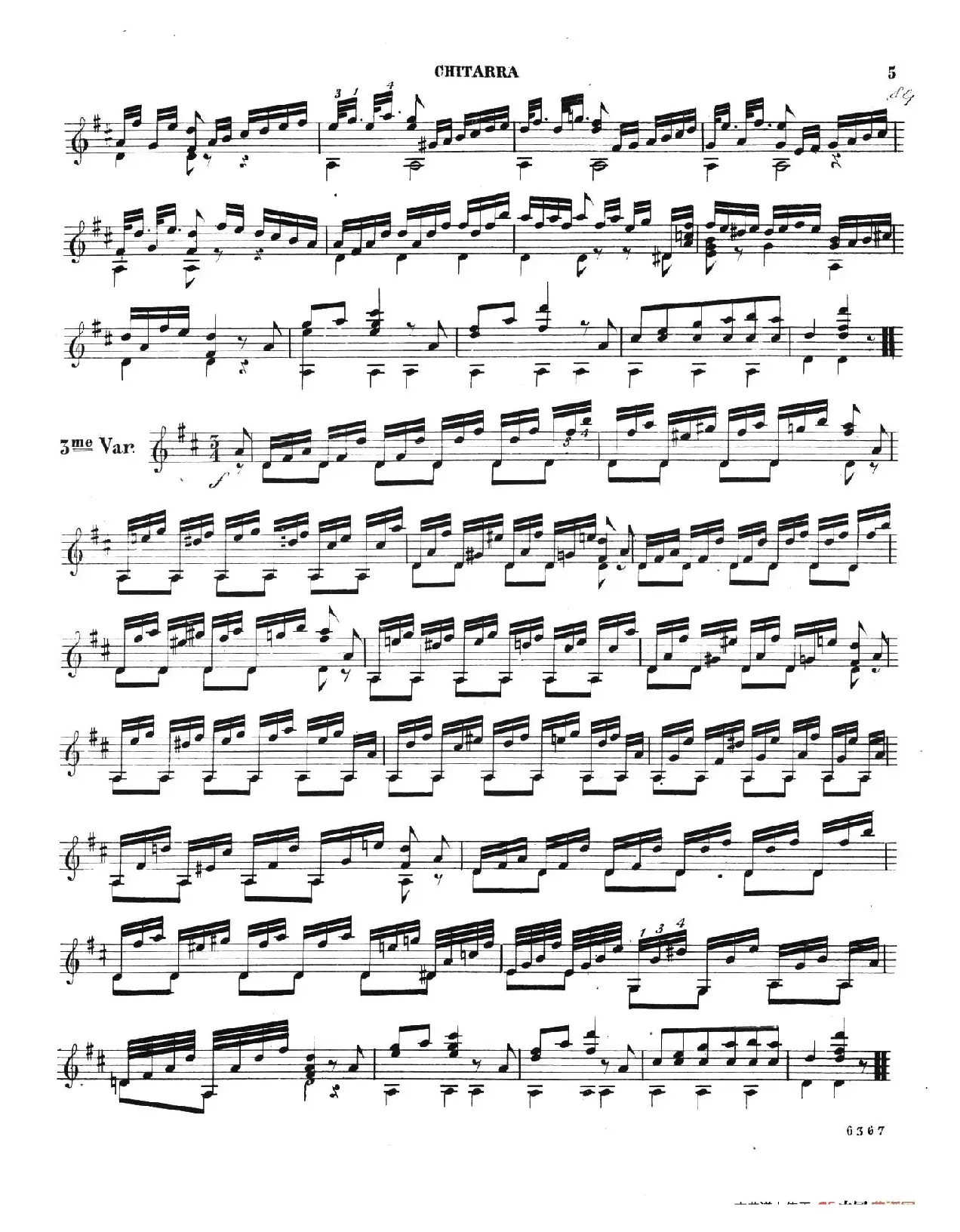 Carulli Op.364（古典吉他）