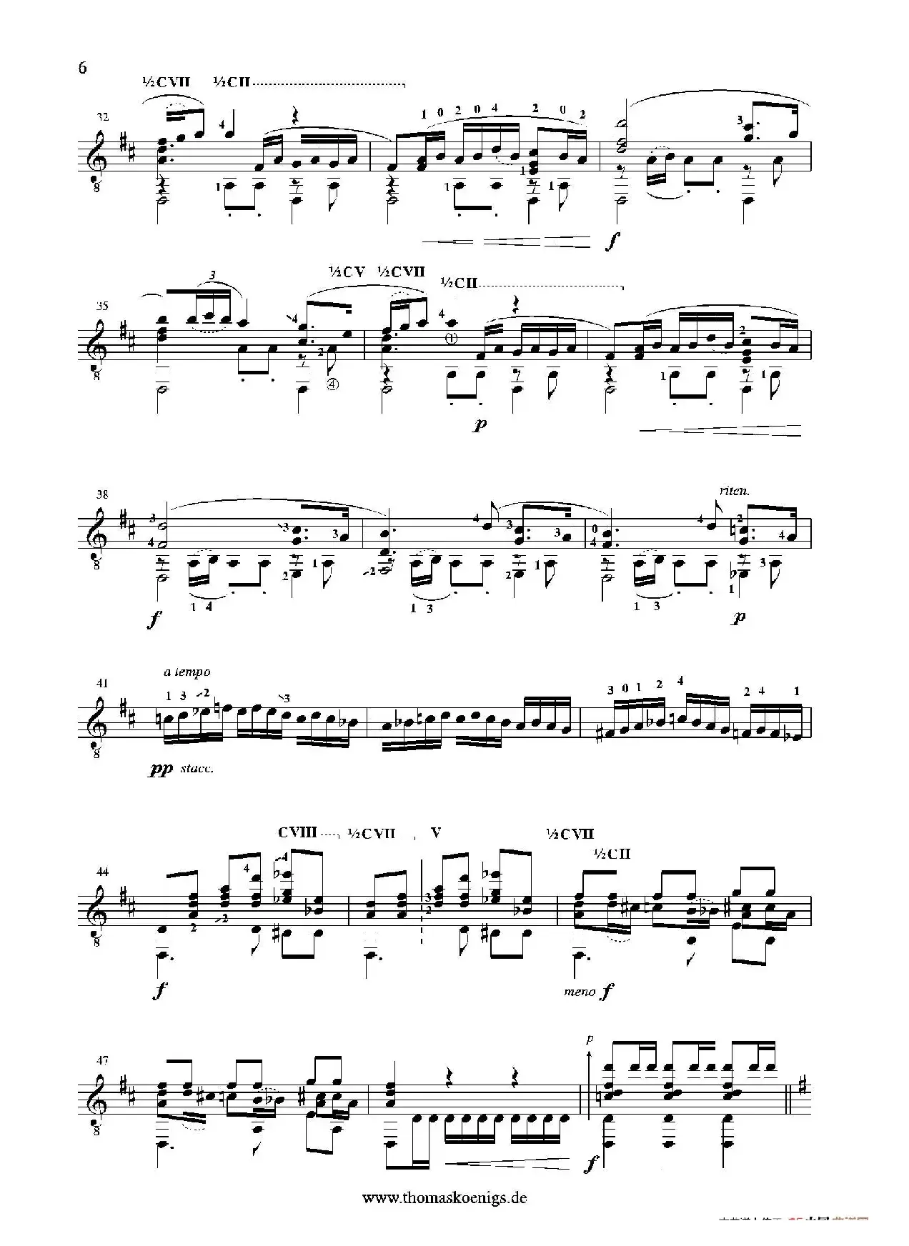 Sevilla(No.3 der Suite espanola op.47)（古典吉他）