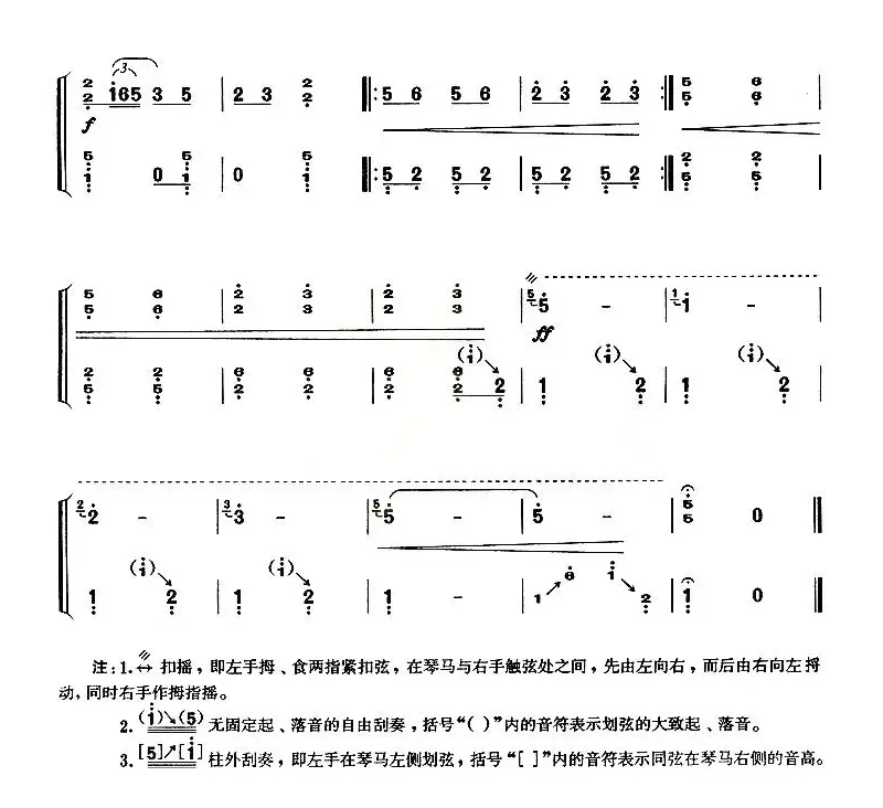 战台风（【上海筝会】考级六级曲目）