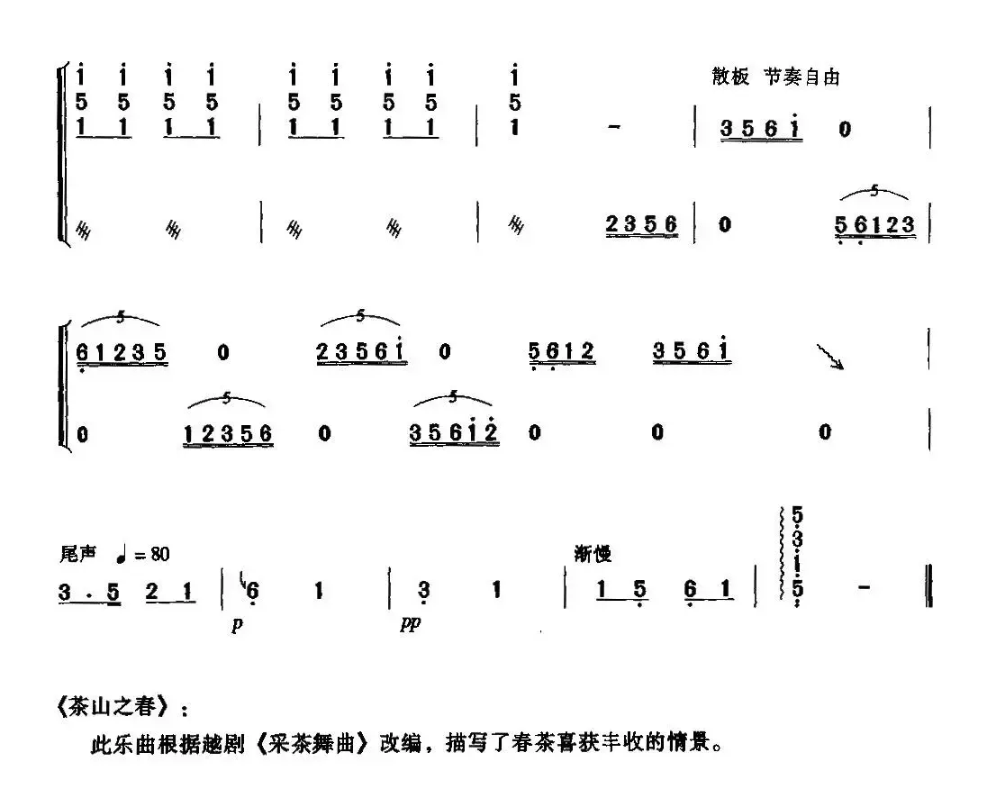 茶山之春