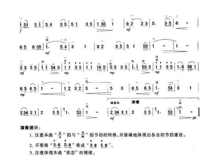 惜别（电影《阿诗玛》插曲）