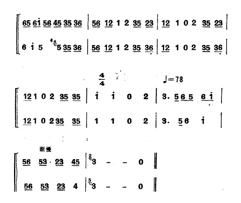 江南丝竹乐曲：慢三六（二胡二重奏）