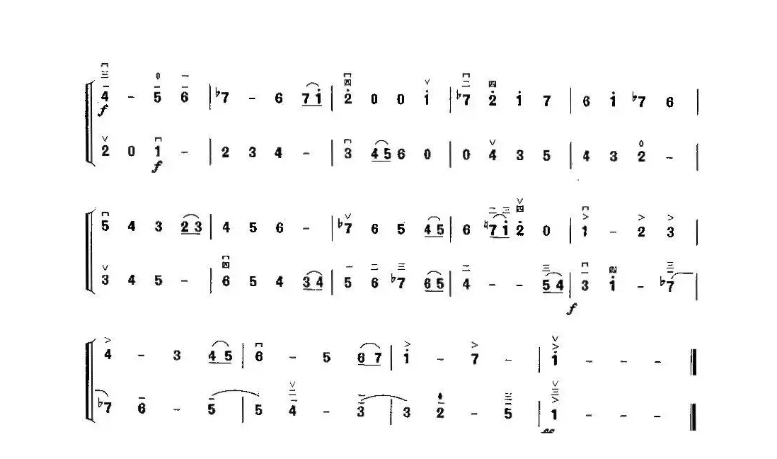 二胡二重奏：二声部赋格（二）