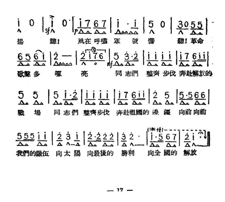 中国人民解放军进行曲