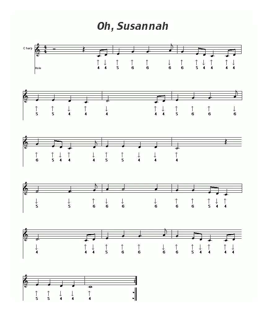 Oh，Susannah（布鲁斯）