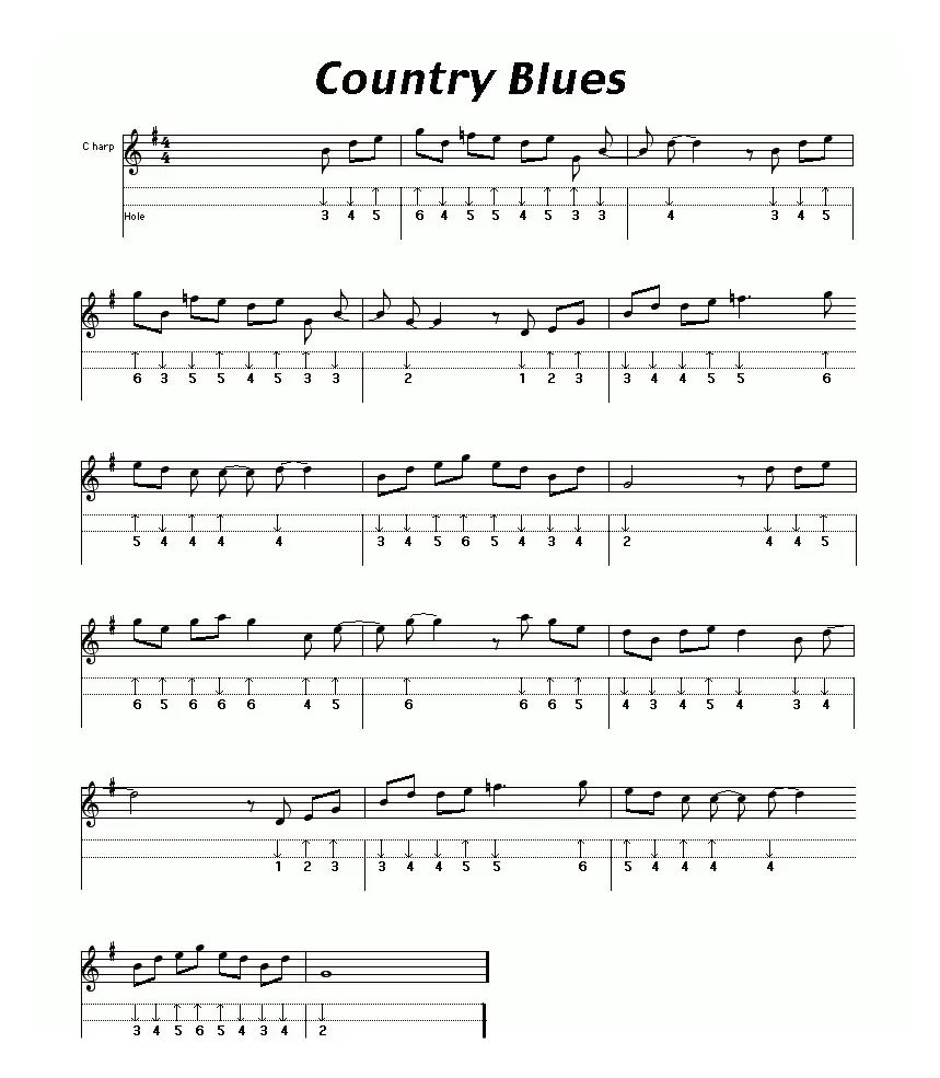 Country Blues（布鲁斯）