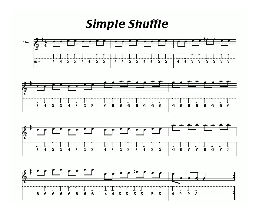 Simple Shuffle（布鲁斯）