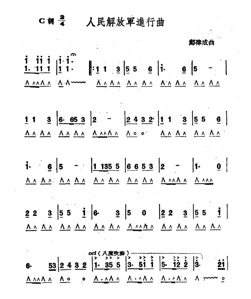 人民解放军进行曲